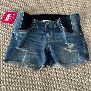 Never worn Isabel Maternity Jean Shorts
